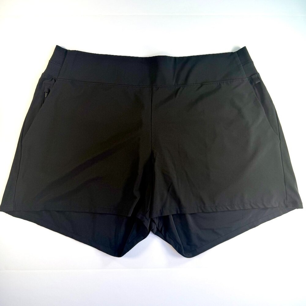 Discontinued Athleta Brooklyn Women's Shorts Mid Rise with Pockets Size 18